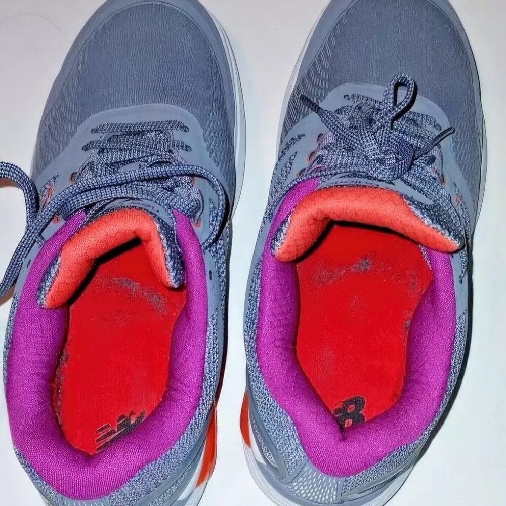 New Balance Womens Sneakers WW1865GY 1865V1 Size 9.5 Gray Purple - Picture 5 of 6